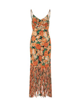 Dress with Straps and Fringed Skirt - New Collection | $store$