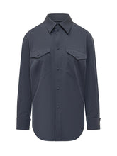 Overshirt con Tasche Applicate e Bottoni - Abbigliamento Donna | $store$