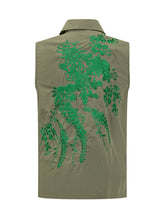 Camicia Smanicata con Ricamo - Abbigliamento Donna | $store$