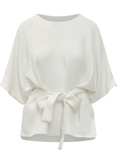 Blusa con Fiocco in Vita - Abbigliamento Donna | $store$