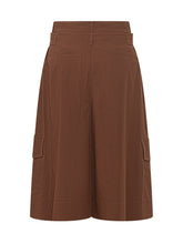 Bermuda Shorts with Belt and Cargo Pockets - EXTRA EXCLUSIVE WOMAN | $store$