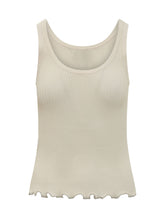 Ribbed Tank Top with Wide Neckline - New Collection | $store$