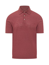 Short Sleeve Polo with Collar and Buttons - Brunello Cucinelli | $store$
