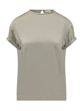 Crew Neck Short Sleeve Top - Brunello Cucinelli | $store$