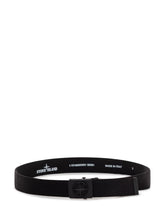 Fabric Belt with Logo Buckle - Kids | $store$