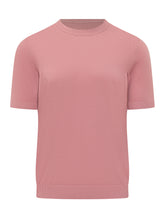 Maglia Girocollo Rasata a Manica Corta - Abbigliamento Uomo | $store$