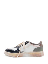 Low Top Medalist Sneakers with Lace Up and Panels - Autry | $store$
