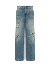 Curt Denim Pants with Pockets - EXTRA EXCLUSIVE WOMAN | $store$