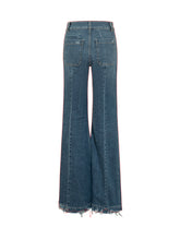 Wide Leg Jeans with Frayed Hem - New Collection | $store$