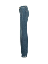 Wide Leg Jeans with Frayed Hem - New Collection | $store$