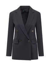 Double Breasted Blazer with Classic Lapels - EXTRA EXCLUSIVE WOMAN | $store$