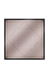 Square foulard with all-over geometric pattern - EXTRA EXCLUSIVE WOMAN | $store$