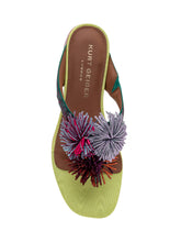 Flat thong sandals with decorative pom poms - EXTRA EXCLUSIVE WOMAN | $store$