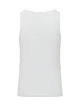 Ribbed Tank Top with Logo - 44 Label Group | $store$