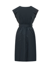 Short Poplin Dress with Belt - New Collection | $store$