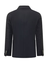 Montecarlo Double Breasted Blazer with Peak Lapels - Men | $store$