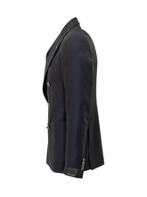 Montecarlo Double Breasted Blazer with Peak Lapels - Men | $store$