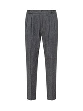 Pants with Pleats and Straight Leg - Men | $store$