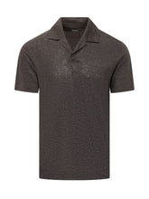 Short Sleeve Polo with Open Collar - Men | $store$