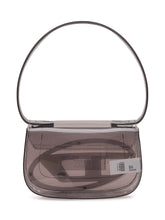 Transparent mini top-handle bag with flap - Diesel | $store$