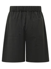 Fresh Wool Bermuda with Elasticated Waist - A Paper Kid | $store$