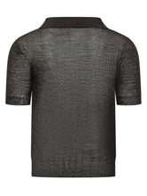 Polo in Maglia con Scollo a V e Colletto - A Paper Kid | $store$