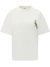T-shirt in Jersey con Stampa sul Petto - A Paper Kid | $store$