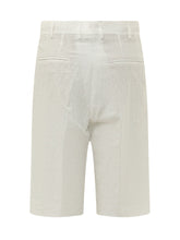 Bermuda with Pleats and Belt Loops - A Paper Kid | $store$