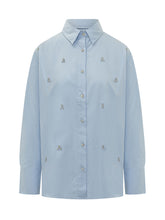 Shirt with Collar and Buttons with Embellishments - A Paper Kid | $store$