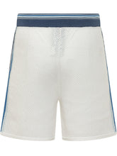 Mesh Knit Shorts with Side Stripes - Casablanca | $store$