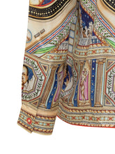 Long Sleeve Cuban Collar Artistic Shirt - Casablanca | $store$