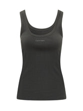 Ribbed Tank Top with Wide Straps - Calvin Klein | $store$