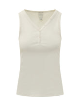 Ribbed V Neck Tank Top - Calvin Klein | $store$
