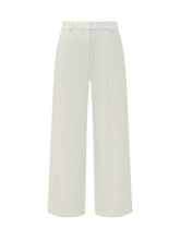 Wide Leg Trousers with Pleats - Calvin Klein | $store$