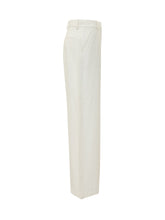 Wide Leg Trousers with Pleats - Calvin Klein | $store$