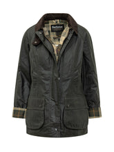 Waxed Jacket with Contrast Collar and Flap Pockets - Barbour | $store$