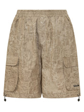 Cargo Gabardine Shorts with Patch Pockets and Print - Barrow | $store$