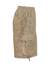 Cargo Gabardine Shorts with Patch Pockets and Print - Barrow | $store$