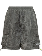 Cargo Gabardine Shorts with Patch Pockets and All Over Print - Barrow | $store$