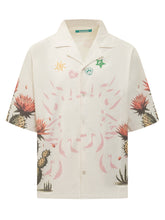 Popeline Shirt with Cactus Print - Barrow | $store$