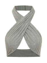 Cross Neck Draped Top - New Collection | $store$