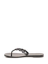 Gemini Link Flip Flops with Chain - New Collection | $store$