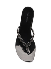 Gemini Link Flip Flops with Chain - New Collection | $store$