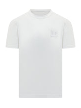 T-Shirt with Contrasting Embroidered Logo - Dolce & Gabbana | $store$