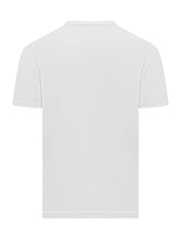 T-Shirt with Contrasting Embroidered Logo - Dolce & Gabbana | $store$