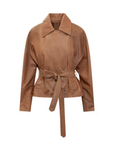 Double Breasted Jacket with Belt and Collar - Bully | $store$