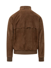 G9 Suede Zip Jacket - Baracuta | $store$