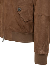 G9 Suede Zip Jacket - Baracuta | $store$
