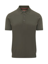 Short Sleeve Knit Polo with Buttons - Baracuta | $store$