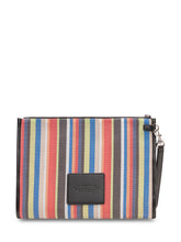 The Large Pouch Striped Bag with Front Logo - Marc Jacobs | $store$